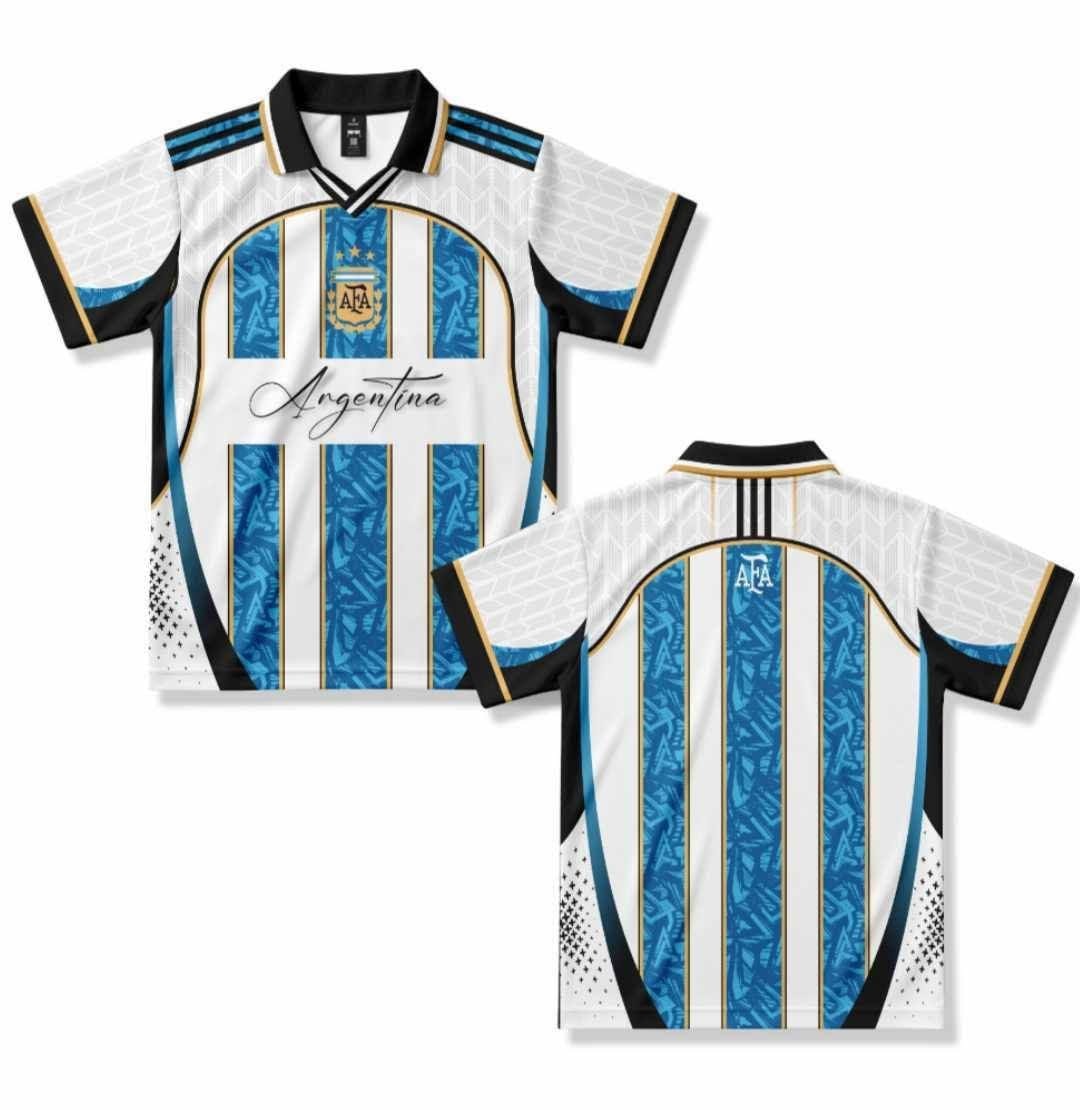 Argentina AFA Fantasy Retro Jersey 2026 (White)
