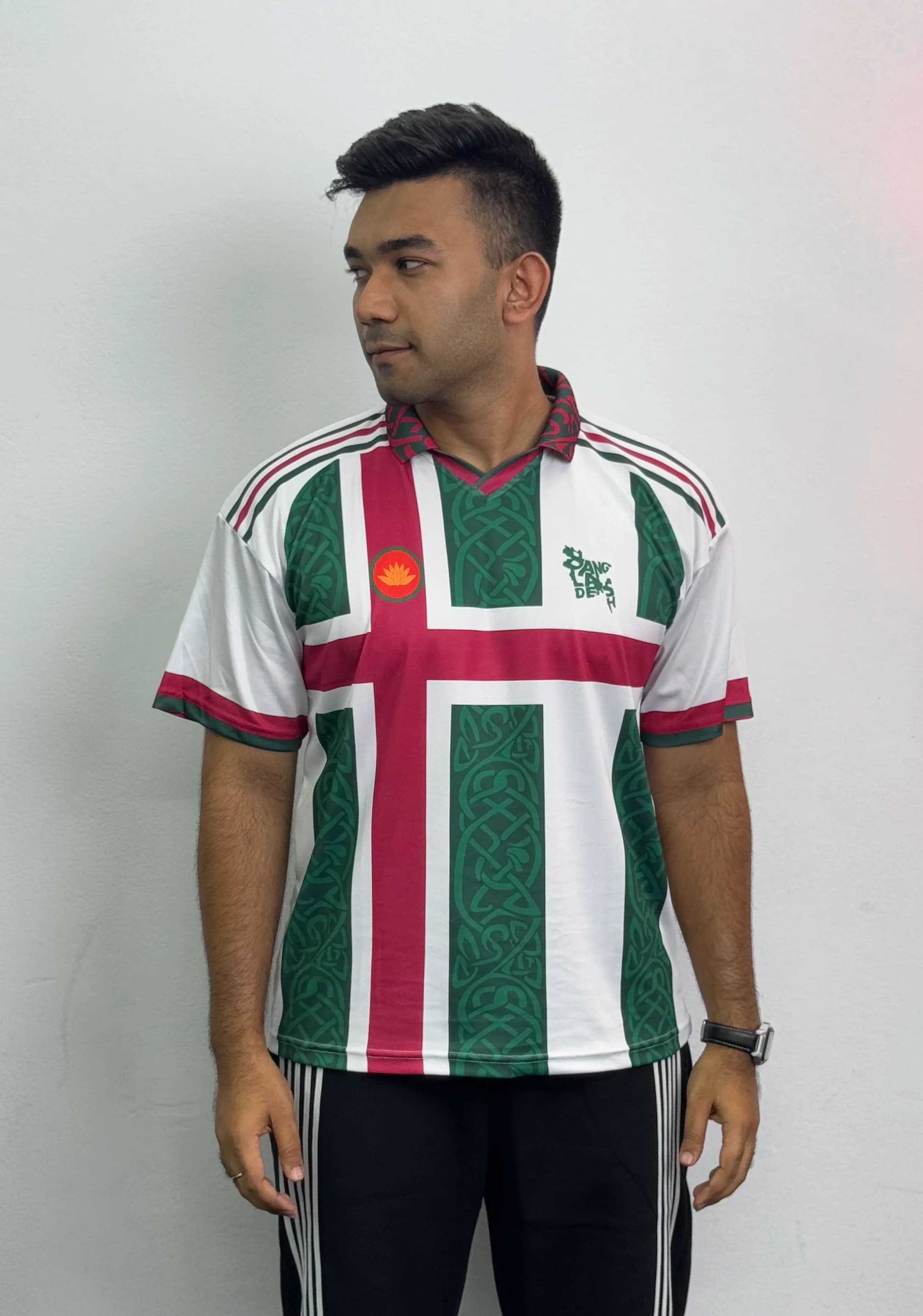 Bangladesh Heritage Alternate Retro Jersey - V-Neck