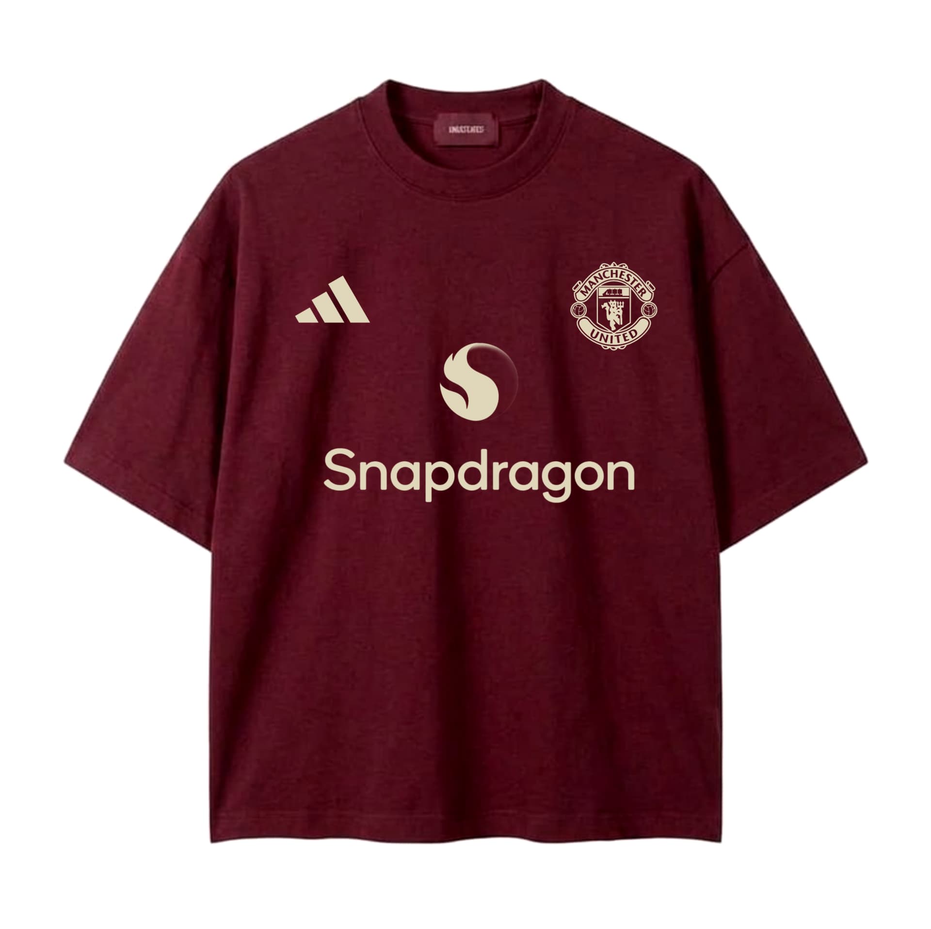 Manchester United Club Drop Shoulder T-Shirt