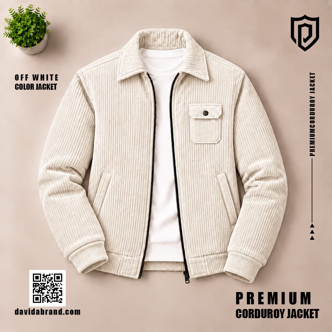 Men’s Off-White Premium Corduroy Jacket