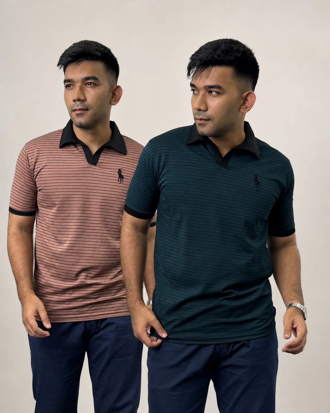 Old Money Polo Shirt - 2 Pcs Combo
