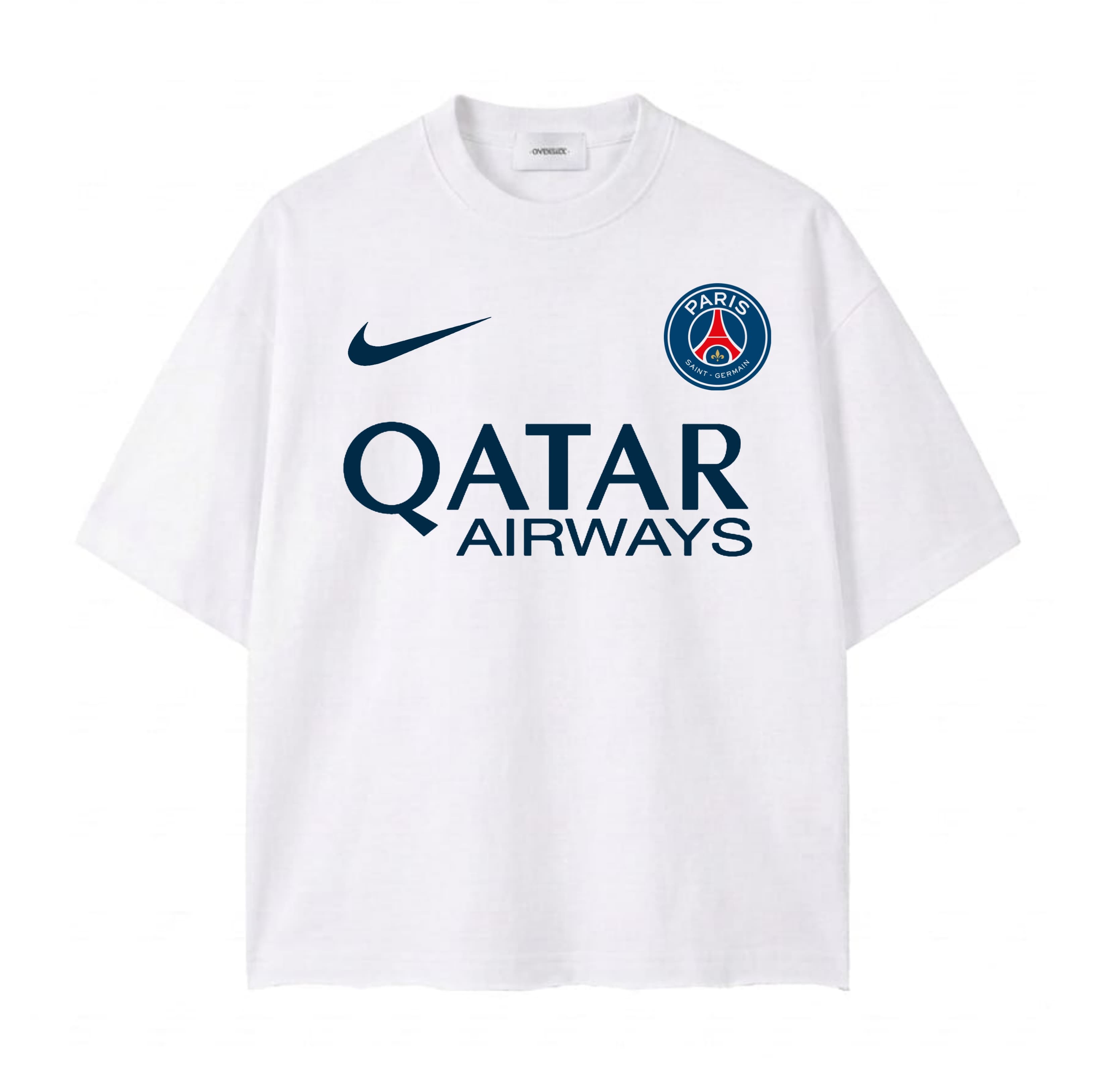 Paris Saint-Germain Club Drop Shoulder T-Shirt