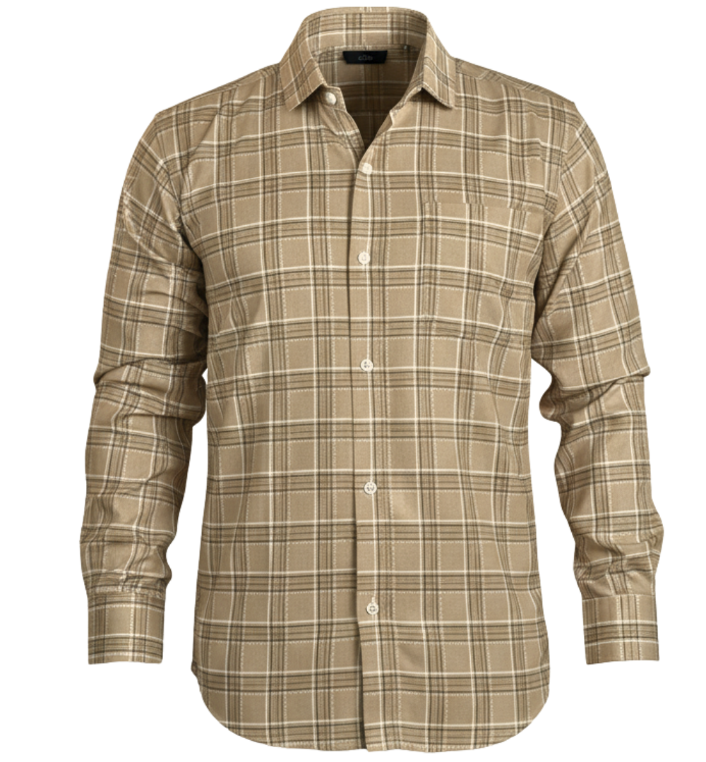Refined Check Cotton Shirt