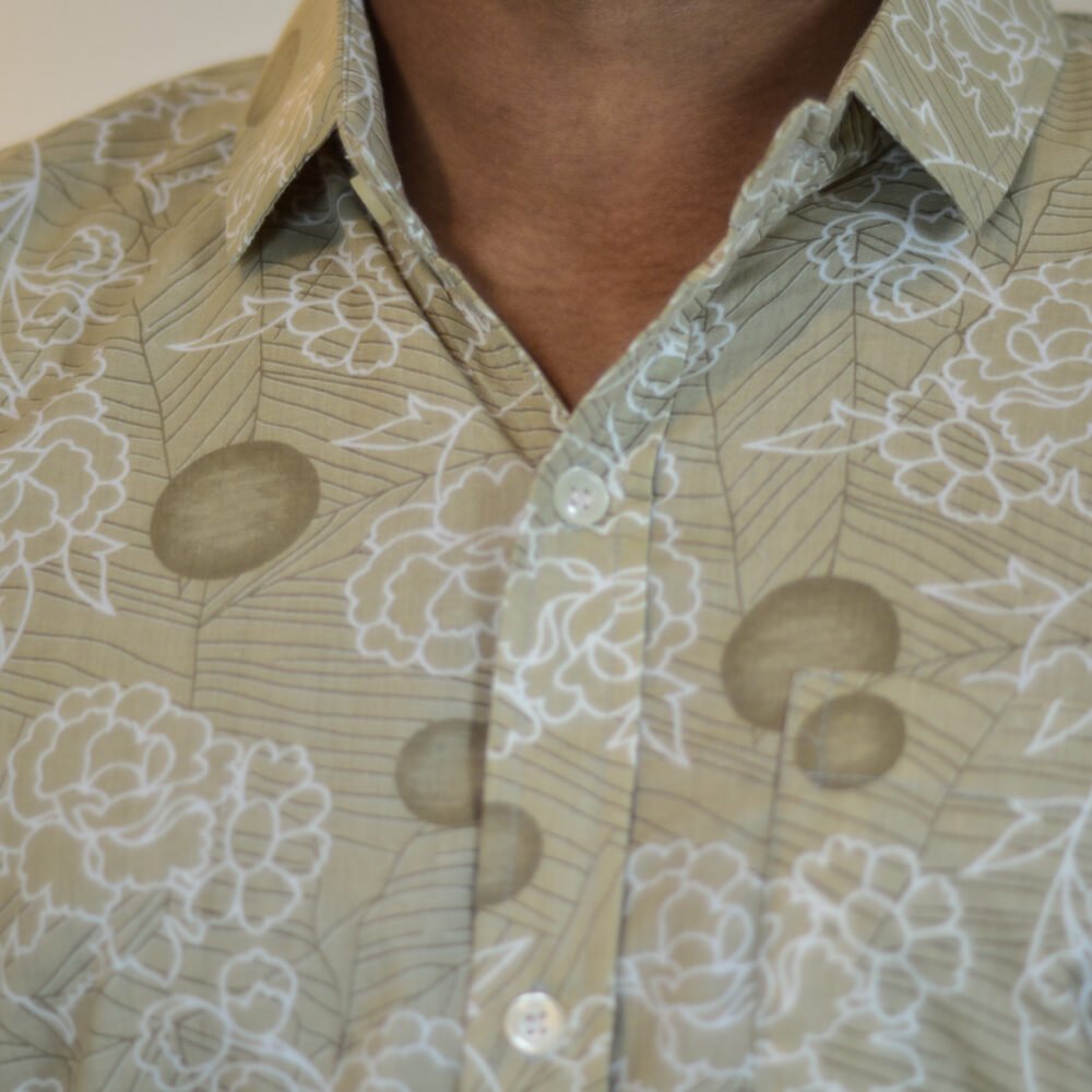 davida men's premium cotton printed half sleeve shirt