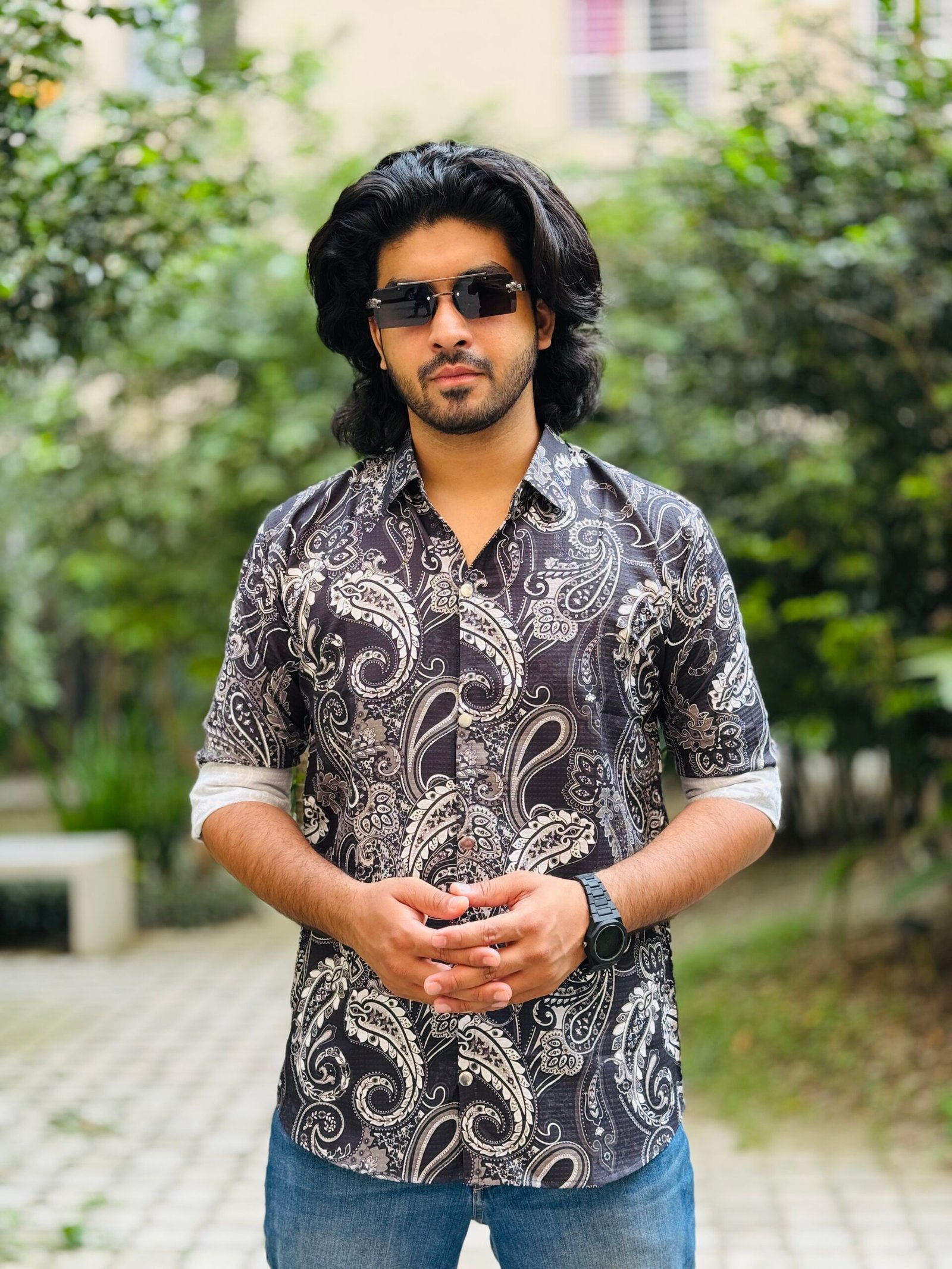 Exported Popcorn Fabric Shirt