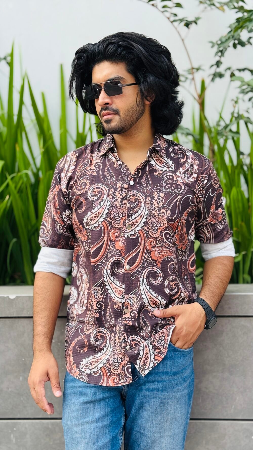 Exported Popcorn Fabric Shirt