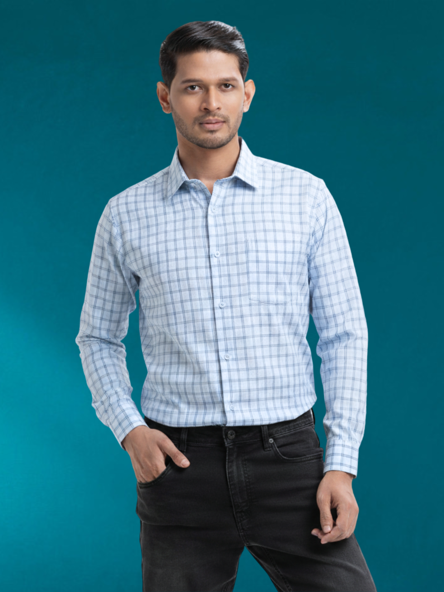 Formal Check Shirt