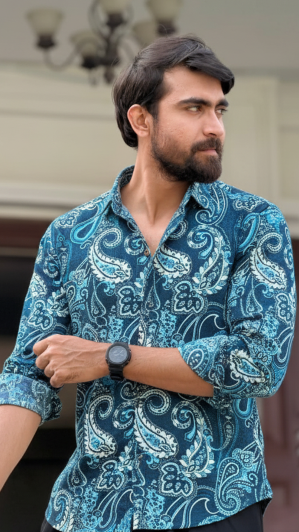 Exported Popcorn Fabric Shirt