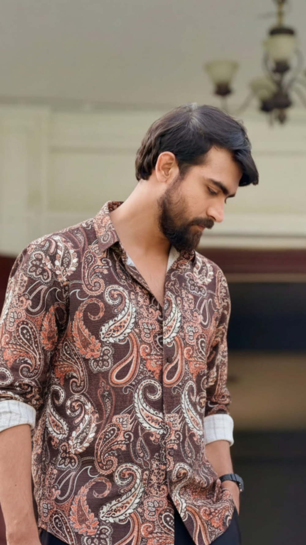 Exported Popcorn Fabric Shirt