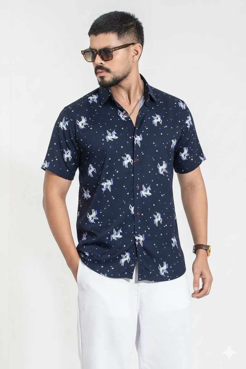 Unicorn Printed Shirt