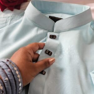 Premium Zafran Punjabi (Light Sky Blue) – Davida Brand