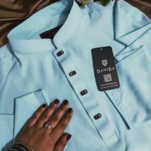 Premium Zafran Punjabi (Light Sky Blue) – Davida Brand
